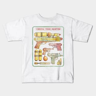 Choose your Weapon Kids T-Shirt